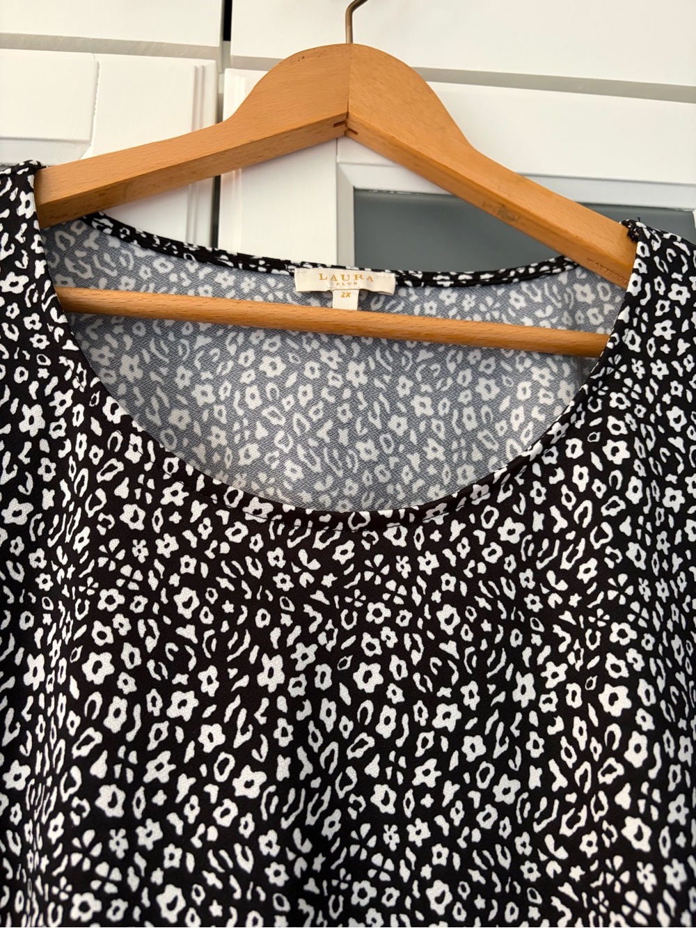 Laura Plus Ruffled Short Sleeve Blouse - Picture 2 of 5